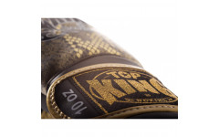 Боксерские перчатки TKB Snake Black gold 12 oz