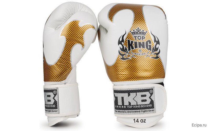 Боксерские перчатки Top King Boxing Empower White Gold 12 oz