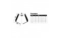 Шорты для бокса Blegend Powerhous black blue - M