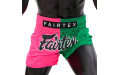 Шорты для бокса Fairtex BS1911 (розовый-зеленый) S Шорты для бокса Fairtex BS1911 (розовый-зеленый) S
