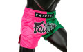 Шорты для бокса Fairtex BS1911 (розовый-зеленый) S