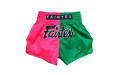 Шорты для бокса Fairtex BS1911 (розовый-зеленый) S